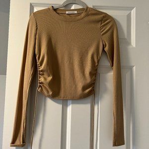 12th Tribe Ribbed Crop Top